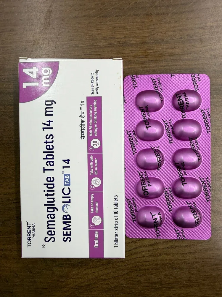 Sembolic 14mg Tablet — Semaglutide 14mg view 3