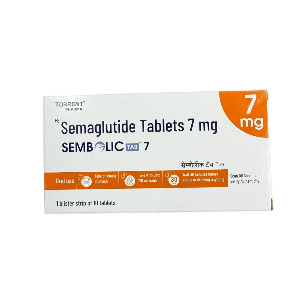 Sembolic 7mg Tablet β Semaglutide 7mg view 2