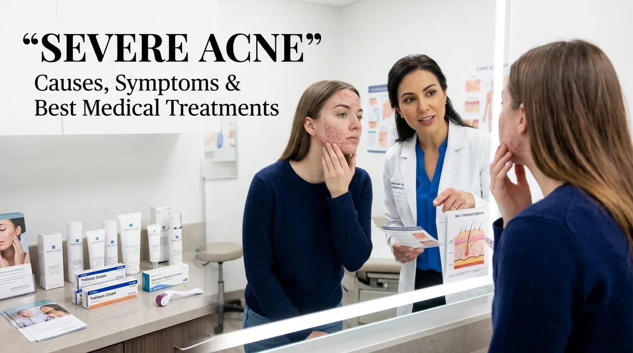 Severe Acne: Causes, Symptoms & Best Medical Treatments