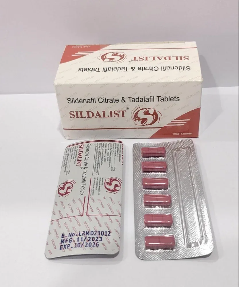 Sildalist 120 Tablet — Sildenafil 100mg + Tadalafil 20mg 120 mg view 2