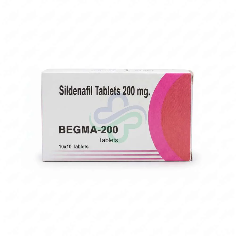 Begma 200mg Tablets — Sildenafil 200mg 200mg