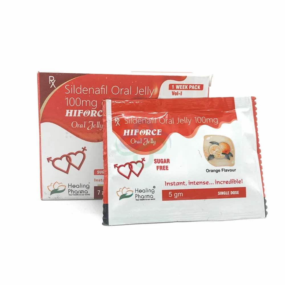 HIFORCE - Sildenafil oral jelly 100mg — HIFORCE 100mg 100mg