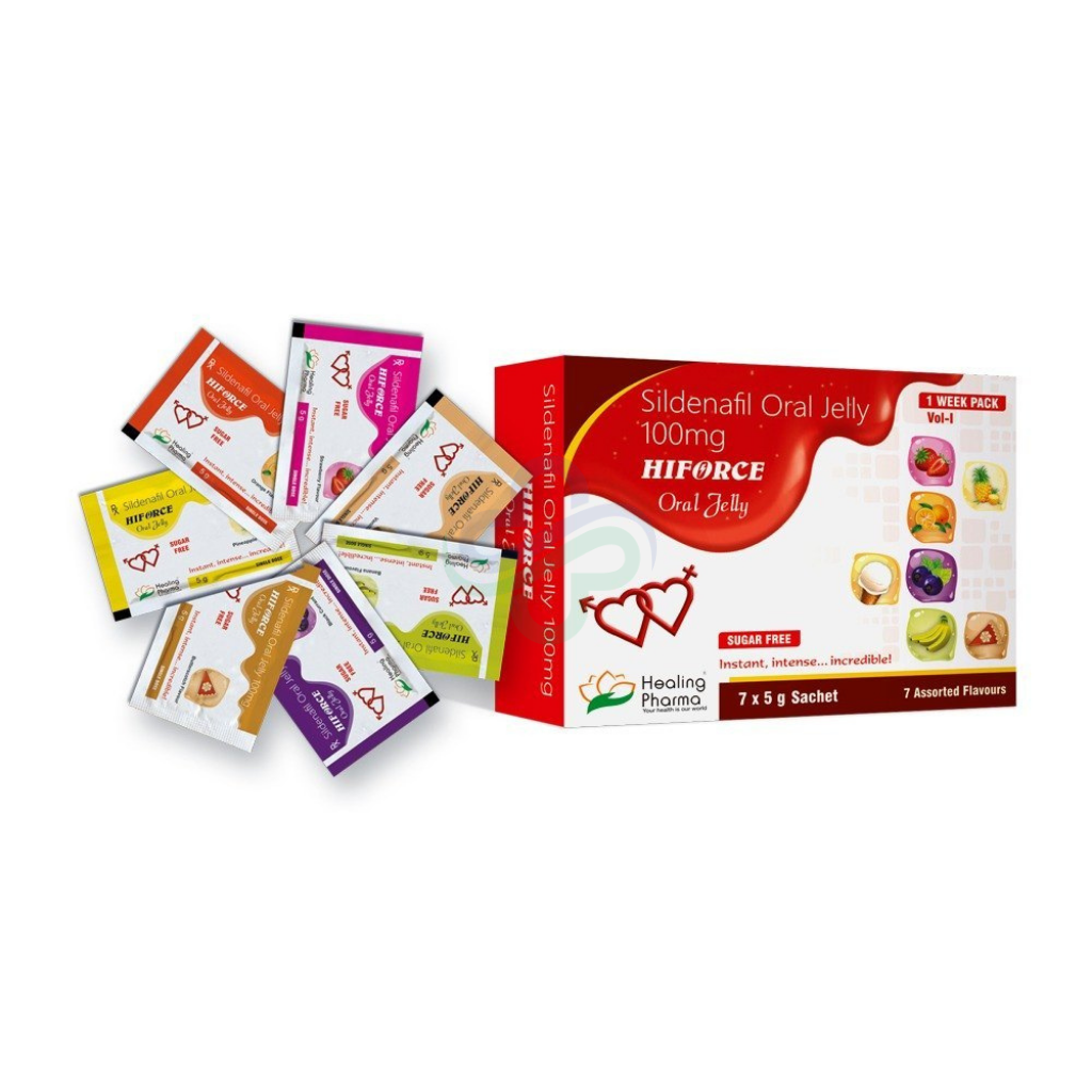 HIFORCE - Sildenafil oral jelly 100mg — HIFORCE 100mg 100mg view 2