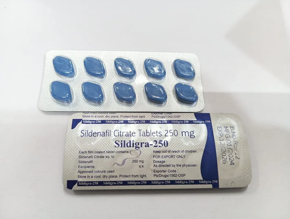 Sildigra 250mg Tablet β Sildenafil Citrate 250 mg view 2