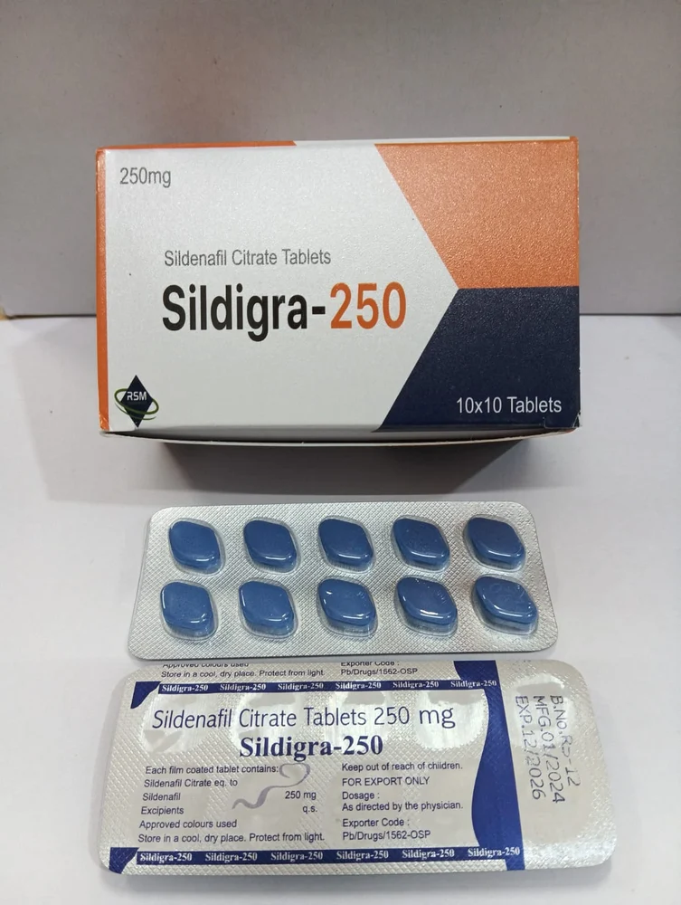 Sildigra 250mg Tablet — Sildenafil Citrate 250 mg