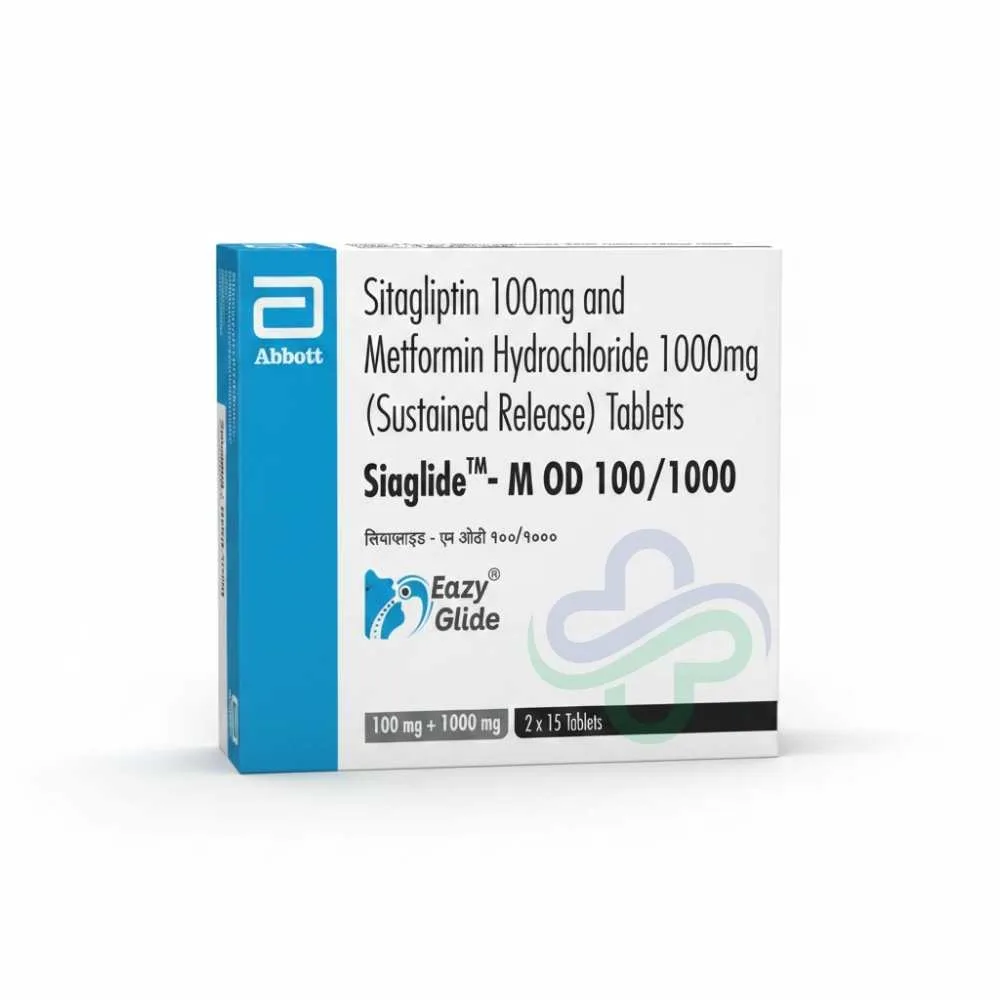 Sitagliptin Metformin Hydrochloride-Siaglide Tablets — Sitagliptin + Metformin 50mg + 500mg