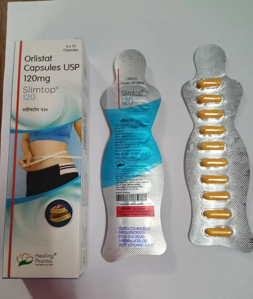 Slimtop 120mg Capsule — Orlistat 120mg view 3