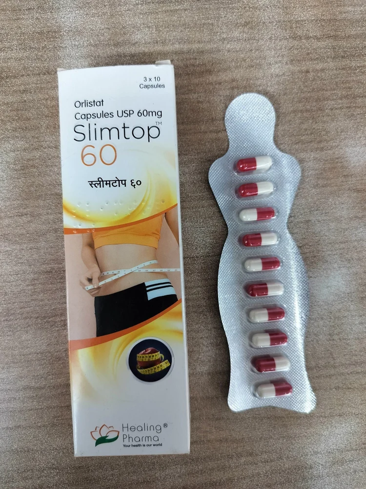 Slimtop 60mg Capsule — Orlistat 60mg