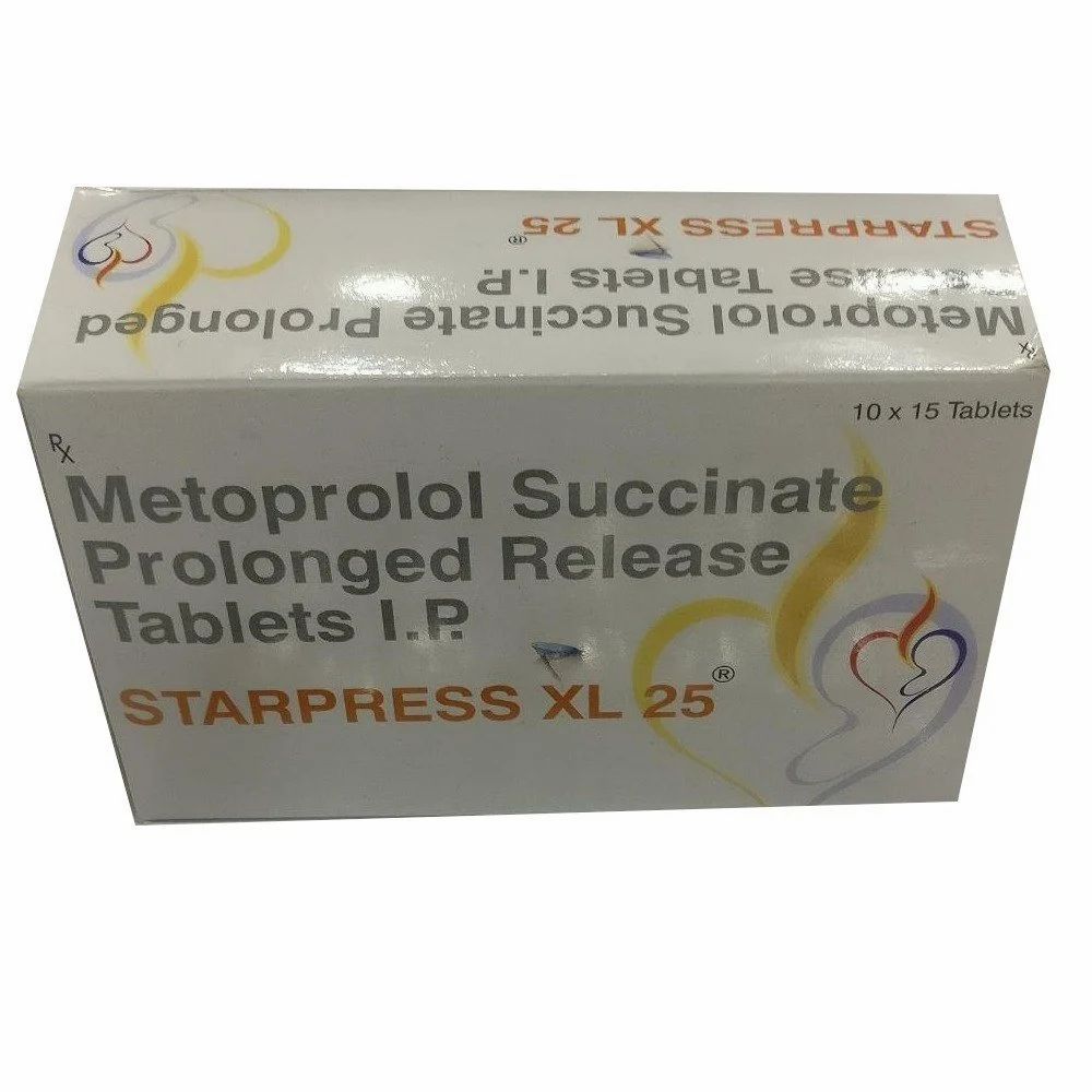 Starpress XL 25 Tablets — Metoprolol Succinate 25 mg view 2