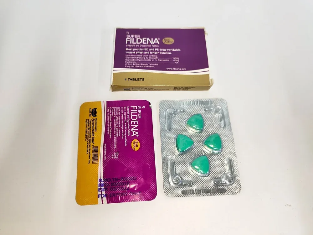 Super Fildena Tablet — Sildenafil Citrate + Dapoxetine 100 mg + 60 mg view 2