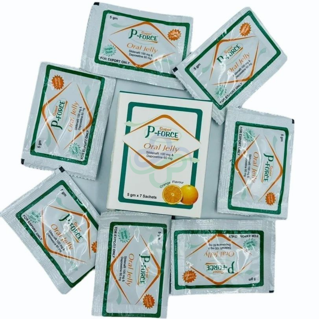Super P Force Oral Jelly (Sildenafil 100 and Dapoxetine 60) β Super P Force Sildenafil 100 and Dapoxetine 60 view 2