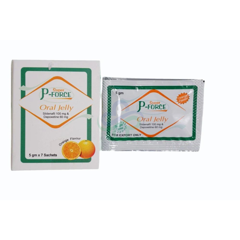 Super P Force Oral Jelly (Sildenafil 100 and Dapoxetine 60) β Super P Force Sildenafil 100 and Dapoxetine 60 view 4