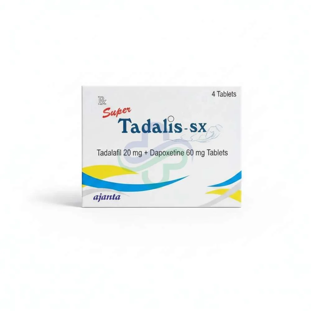 Super Tadalis Sx — Tadalafil & Dapoxetine As prescribed