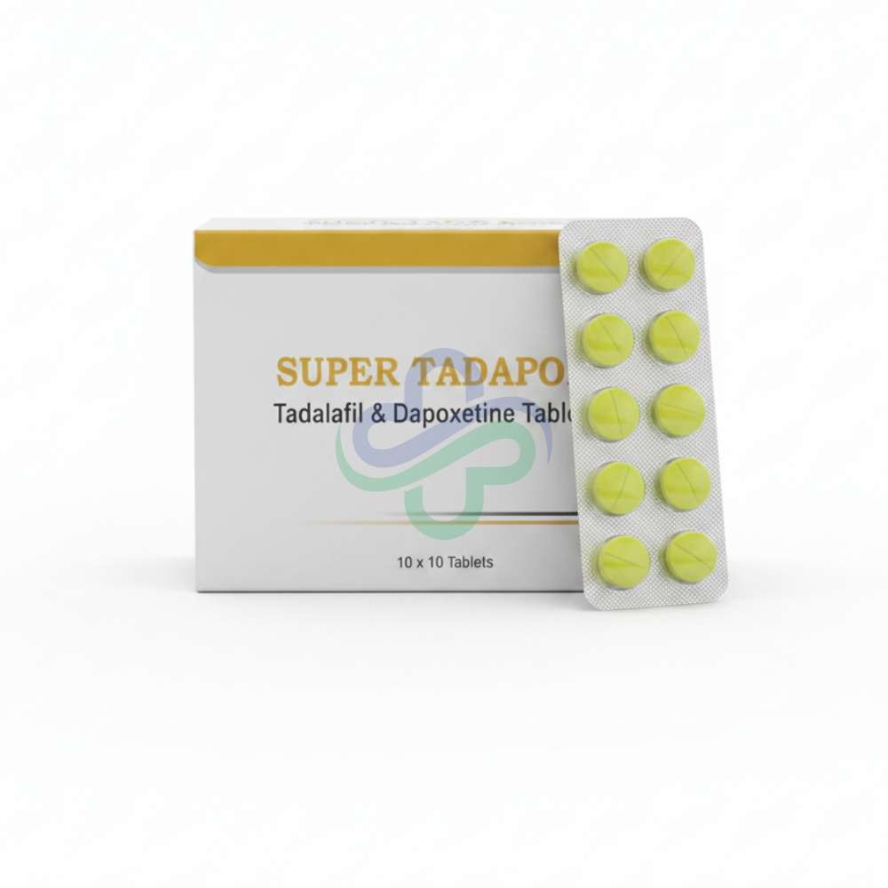Super Tadapox Tablets — Tadalafil & Dapoxetine As prescribed view 3