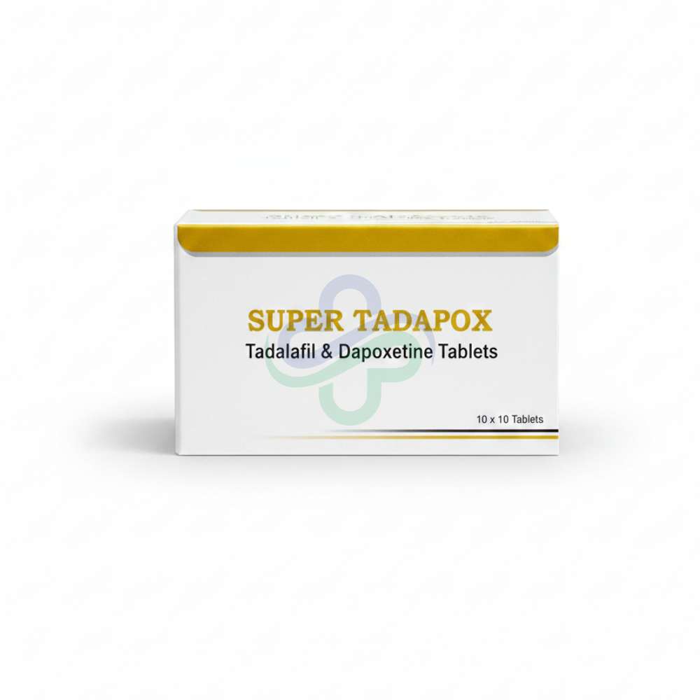 Super Tadapox Tablets — Tadalafil & Dapoxetine As prescribed