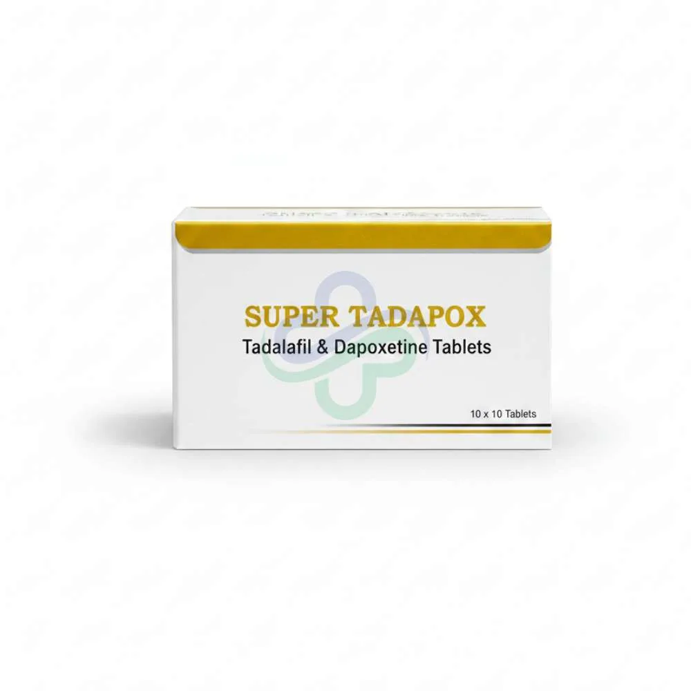 Super Tadapox Tablets — Tadalafil & Dapoxetine As prescribed
