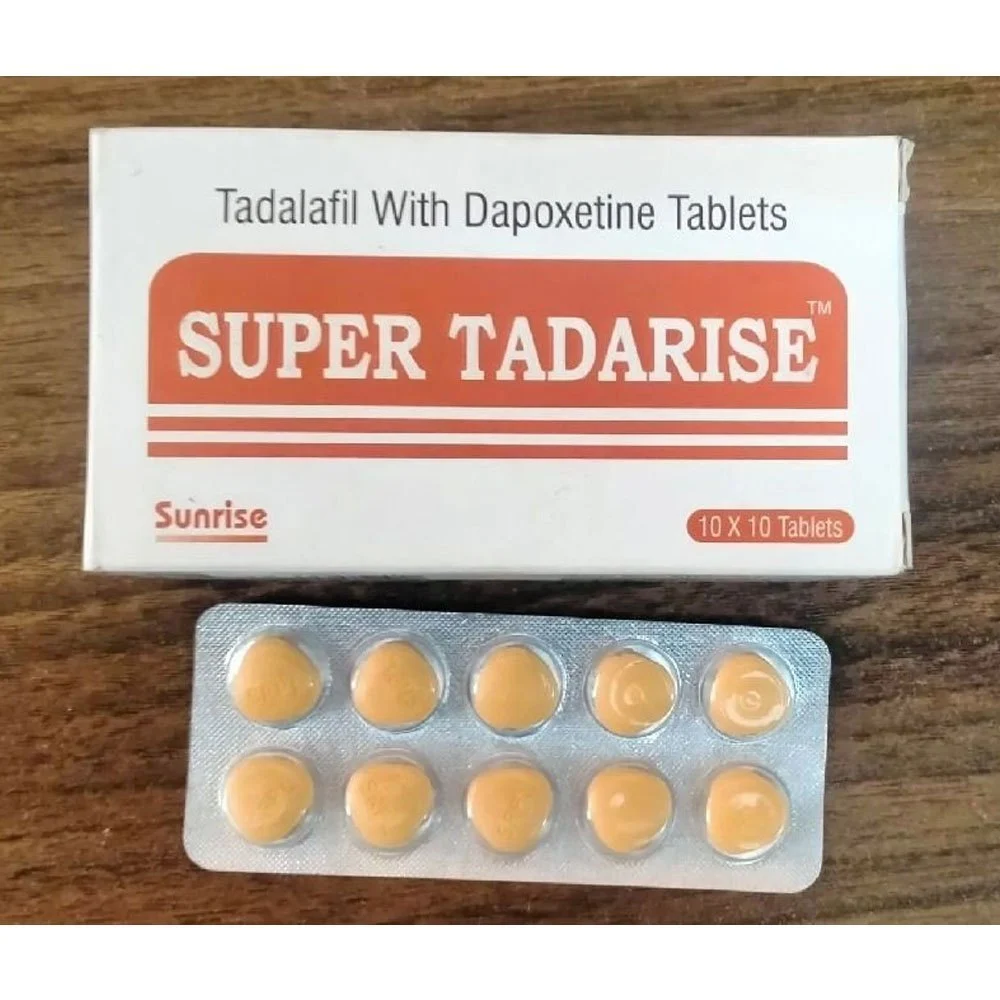 Super Tadarise Tablet — Tadalafil + Dapoxetine 20 mg / 60 mg