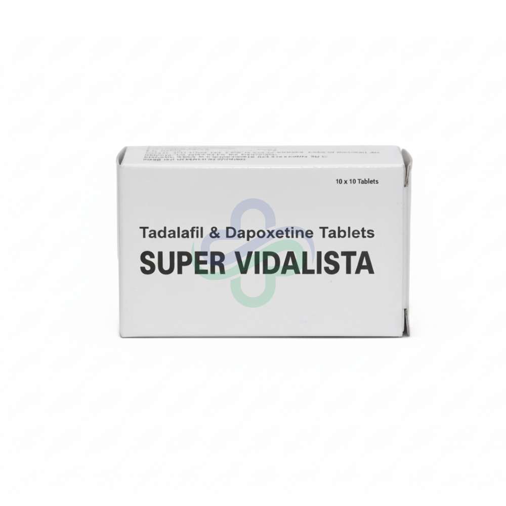 Super Vidalista Tablet — Tadalafil & Dapoxetine As prescribed