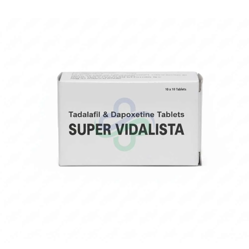 Super Vidalista Tablet — Tadalafil & Dapoxetine As prescribed
