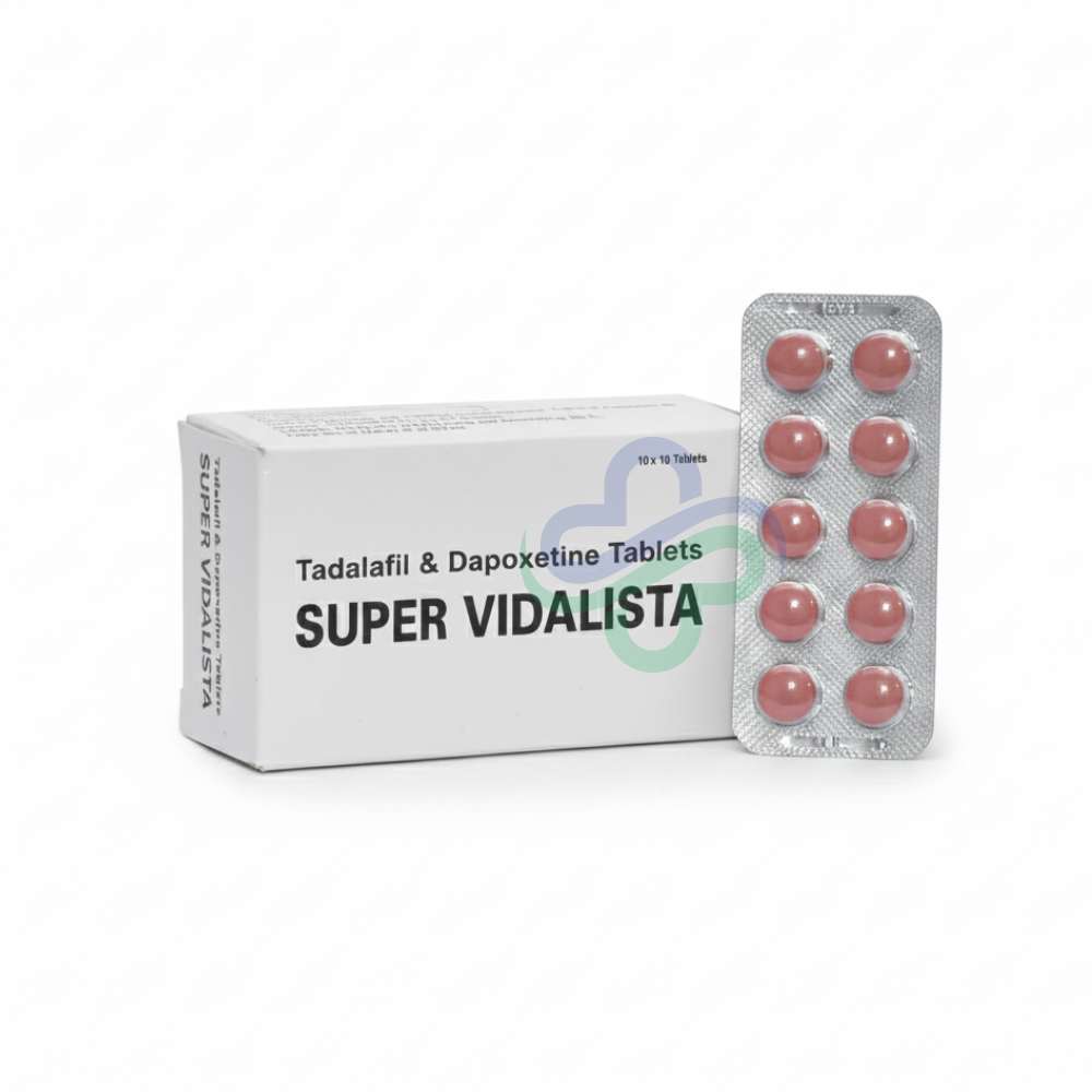 Super Vidalista Tablet β Tadalafil & Dapoxetine As prescribed view 2