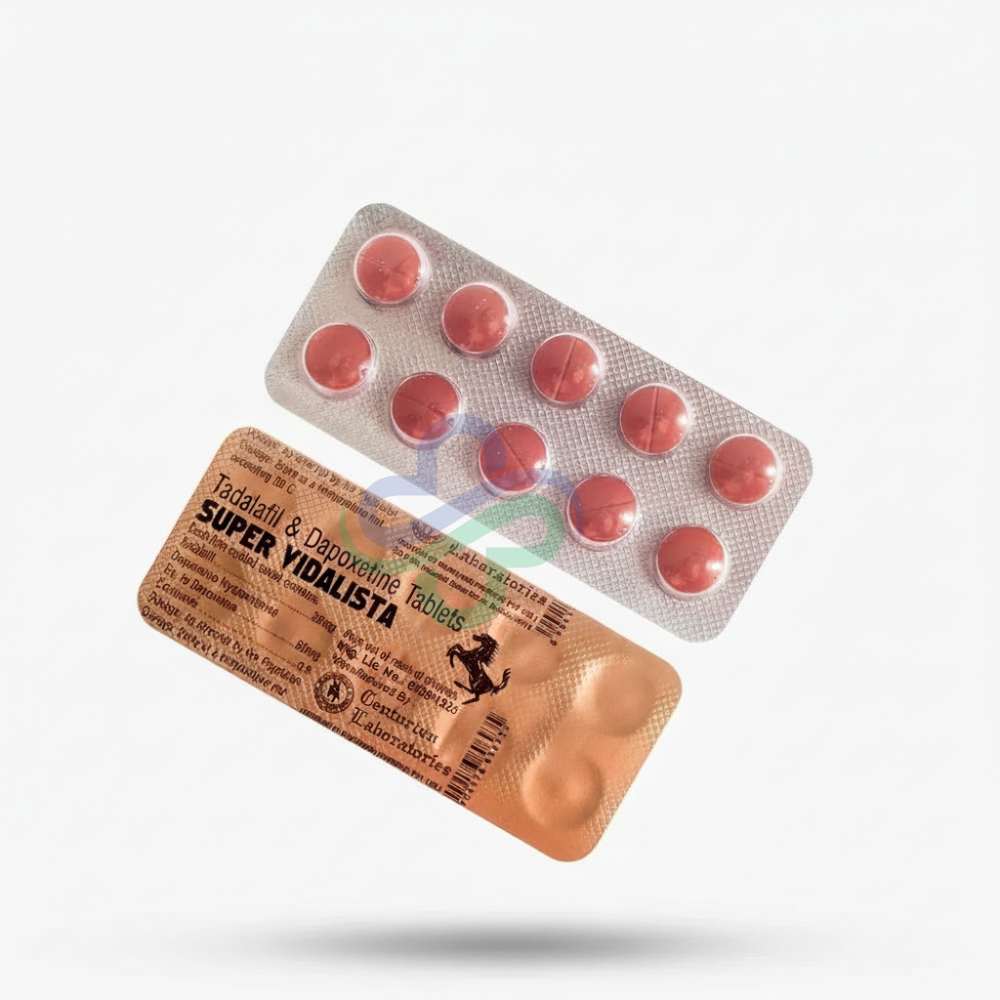 Super Vidalista Tablet β Tadalafil & Dapoxetine As prescribed view 3