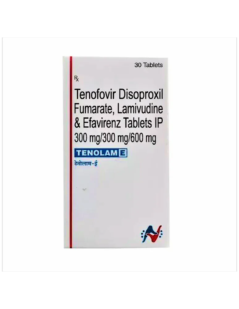 TENOLAM E TABLET — Tenofovir Lamivudine Efavirenz 300/300/600