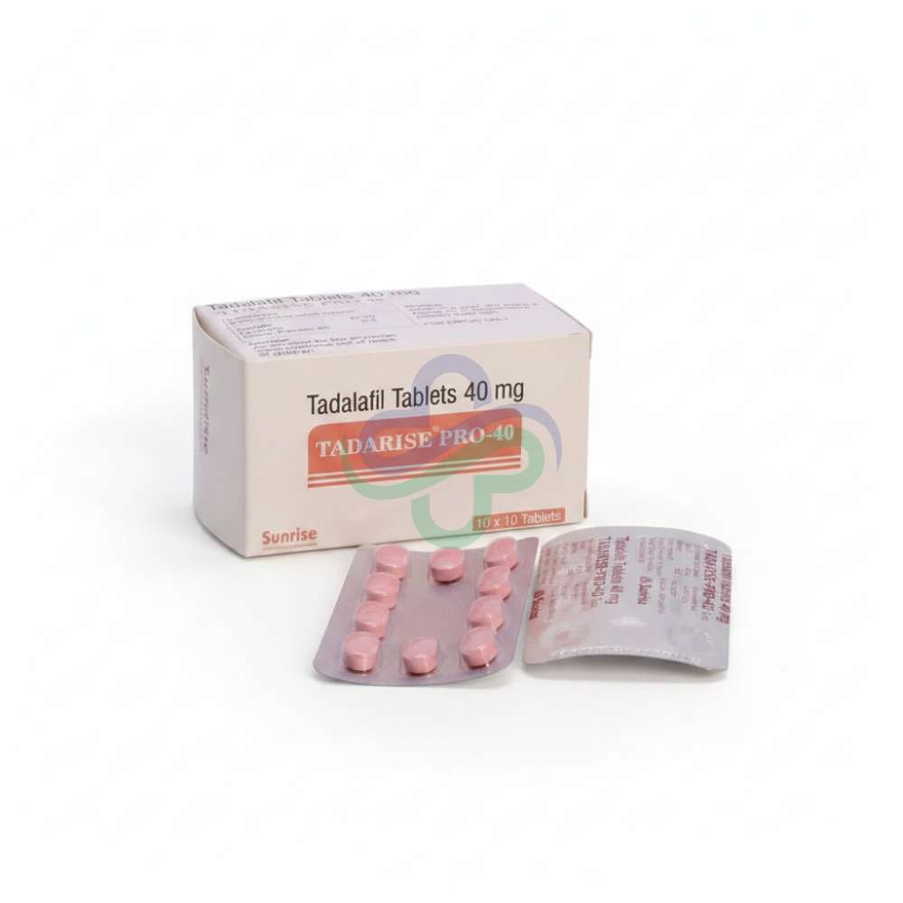 Tadarise Pro-40Mg Tablets — Tadalafil 40mg 40mg view 2
