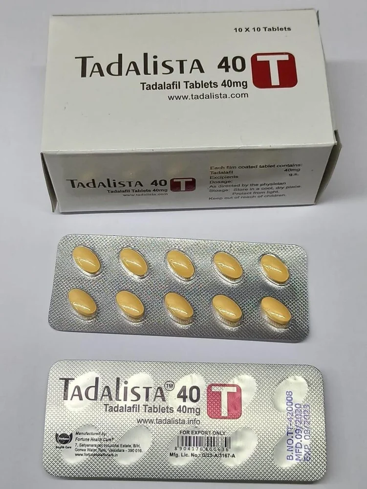 Tadalista 40mg Tablet — Tadalafil 40 mg