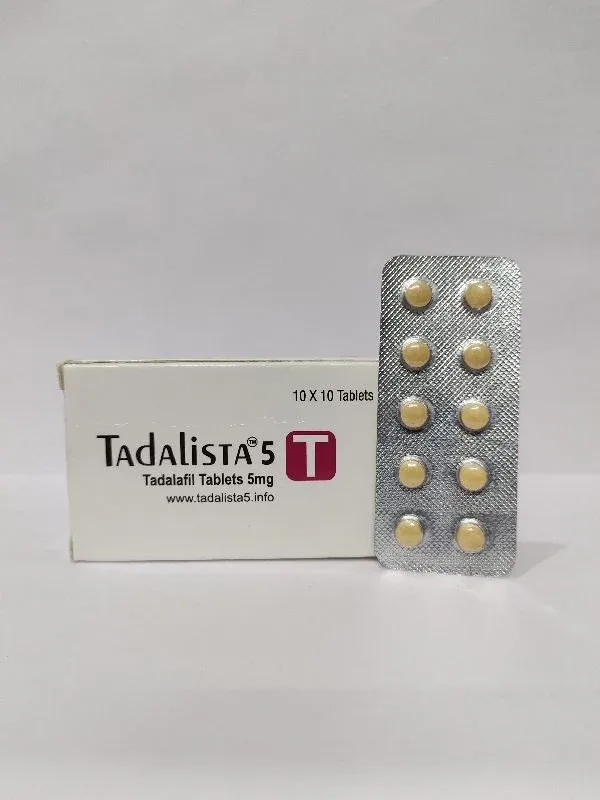 Tadalista 5mg Tablet β Tadalafil 5 mg view 2