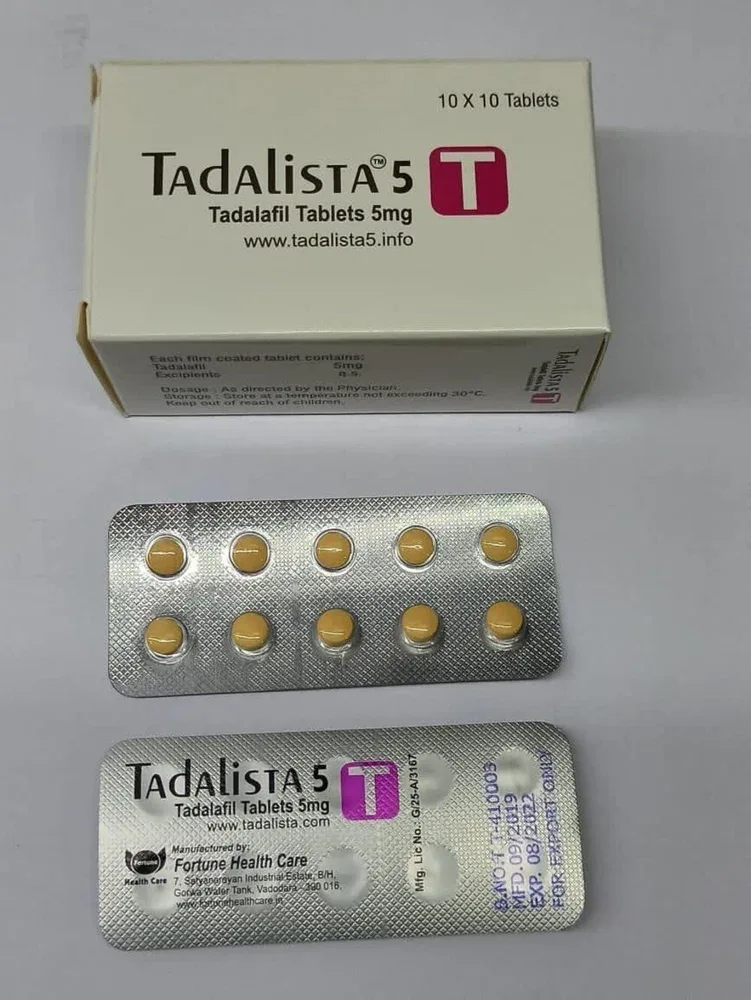 Tadalista 5mg Tablet β Tadalafil 5 mg view 3