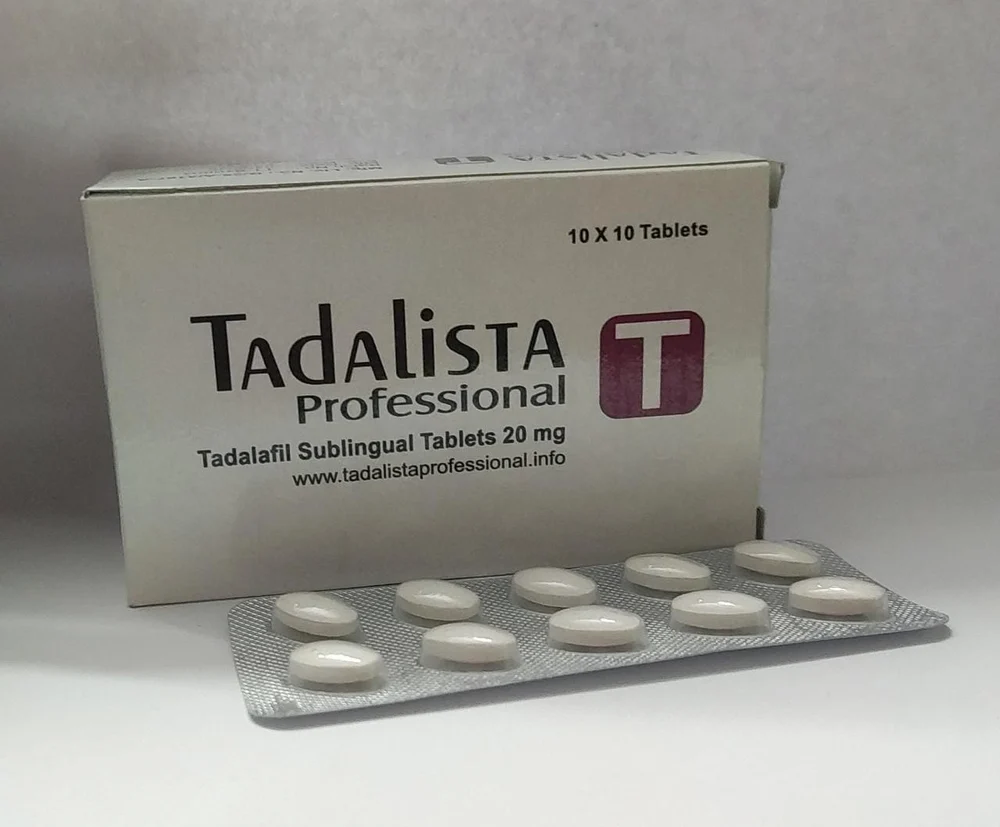 Tadalista Professional 20mg Tablet — Tadalafil 20 mg