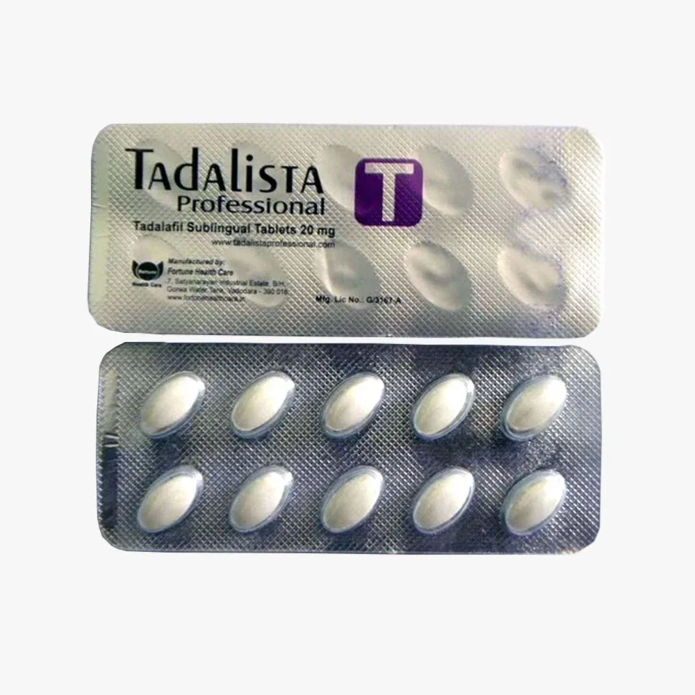 Tadalista Professional 20mg Tablet — Tadalafil 20 mg view 2