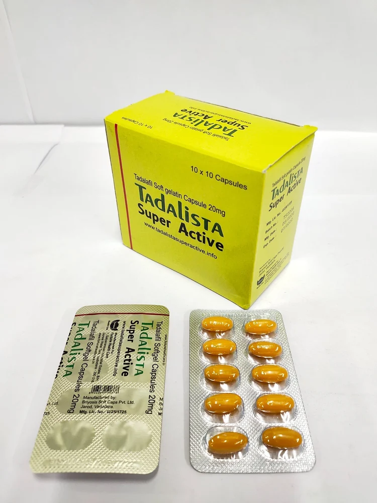 Tadalista Super Active 20mg Tablet — Tadalafil 20 mg