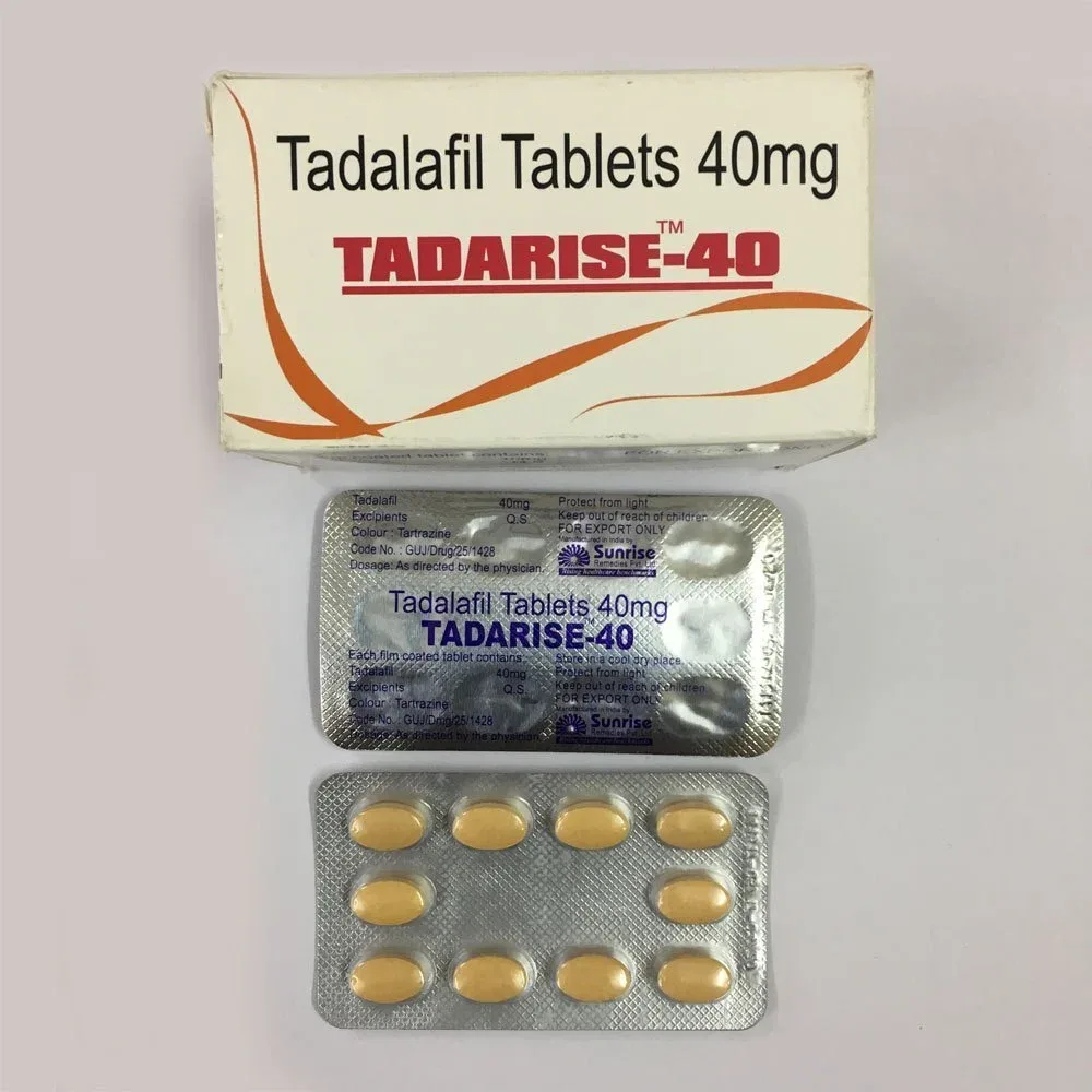 Tadarise 40mg Tablet — Tadalafil 40 mg view 2