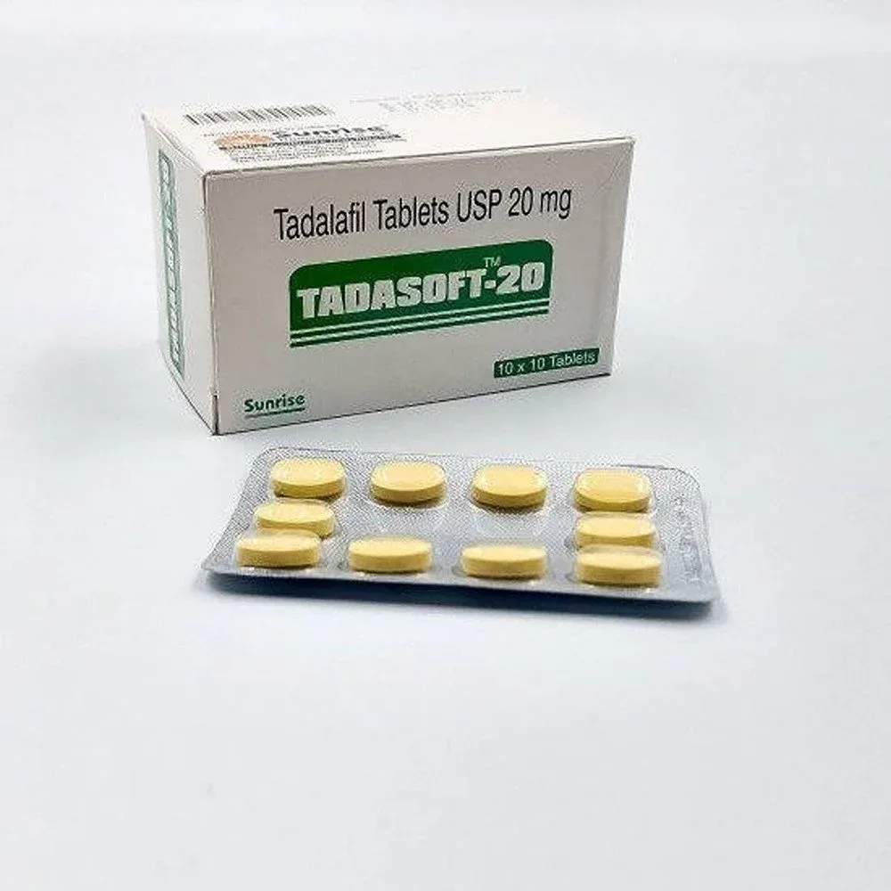 Tadasoft 20mg Tablet — Tadalafil 20 mg view 2