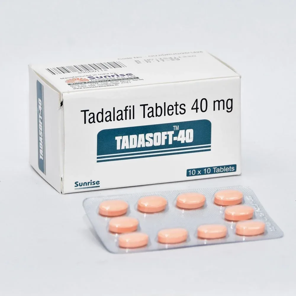Tadasoft 40mg Tablet — Tadalafil 40 mg view 2