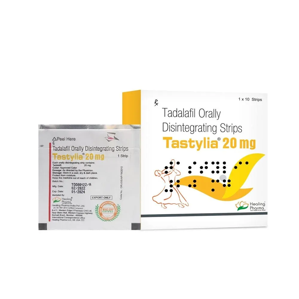 Tastylia 20mg ODS β Tadalafil 20 mg view 2