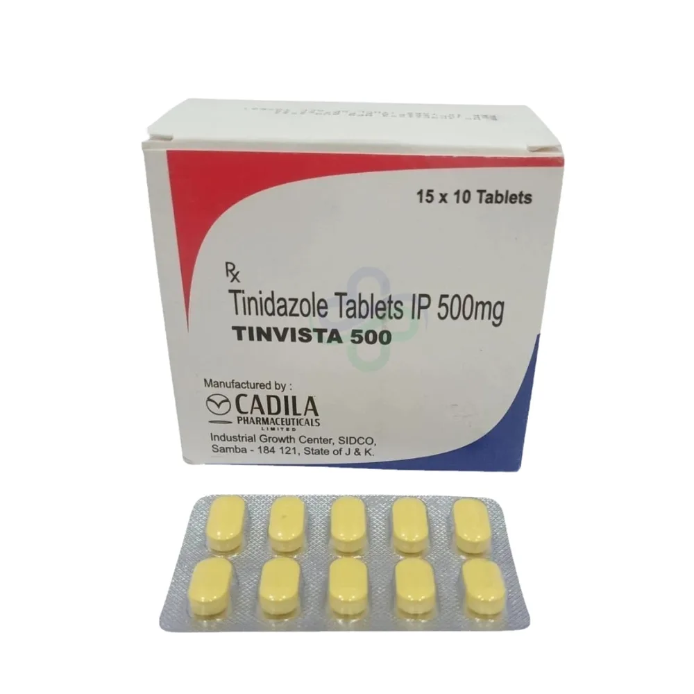 Tinidazole 500mg - Tinvista Tablet — Tinidazole 500mg