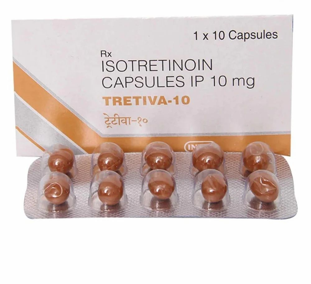 Tretiva Isotretinoin 10mg Capsules — Tretiva 10 10mg view 3