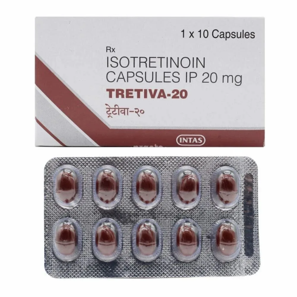 Tretiva Isotretinoin 20mg Capsules — Tretiva 20 20mg