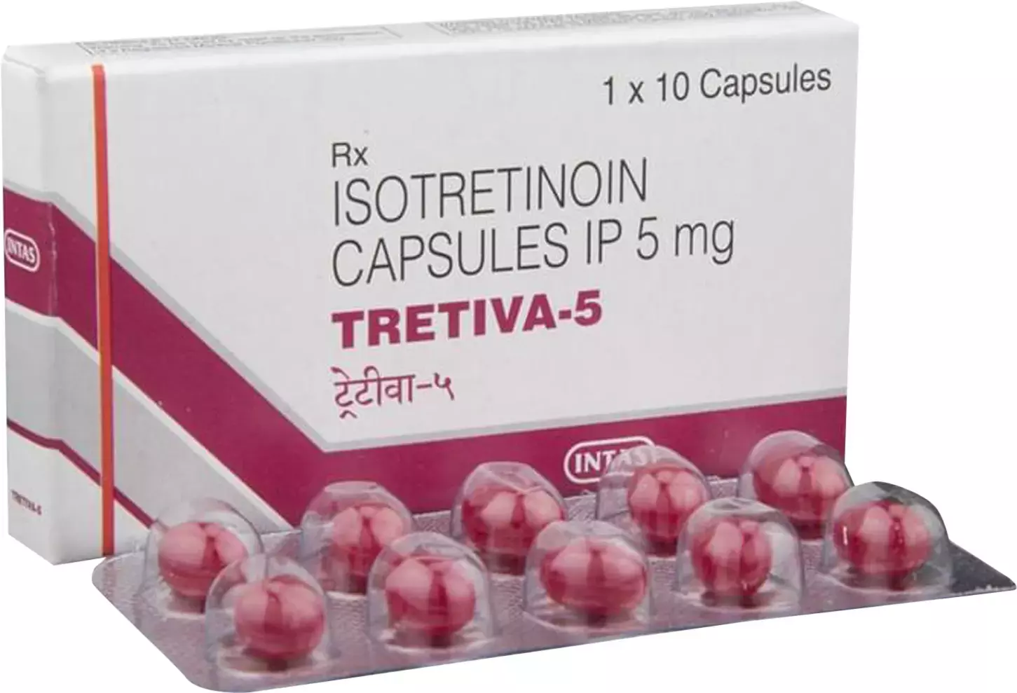 Tretiva Isotretinoin 5mg Capsules — Tretiva 5mg 5mg view 4