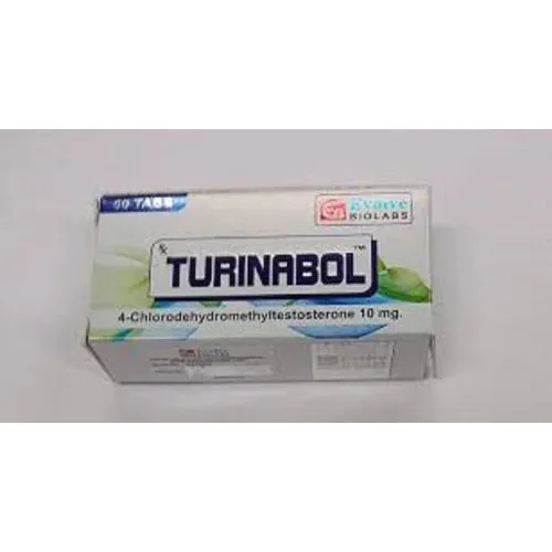 Turinabol (Tablet) – 4-Chlorodehydromethyltestosterone 10mg — 4-Chlorodehydromethyltestosterone 10mg view 2