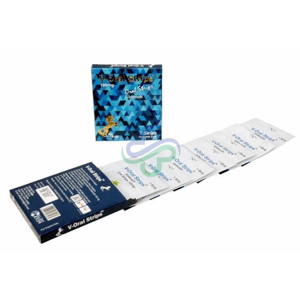 V Oral Strip - Sildenafil 100mg β V Oral Strip 100mg view 3