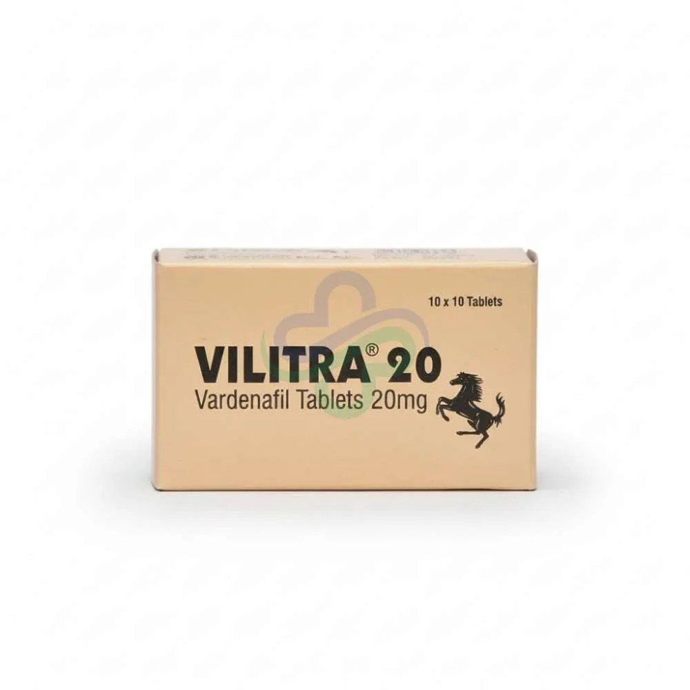 Vilitra 20 Tablet — Vardenafil 20mg 20mg