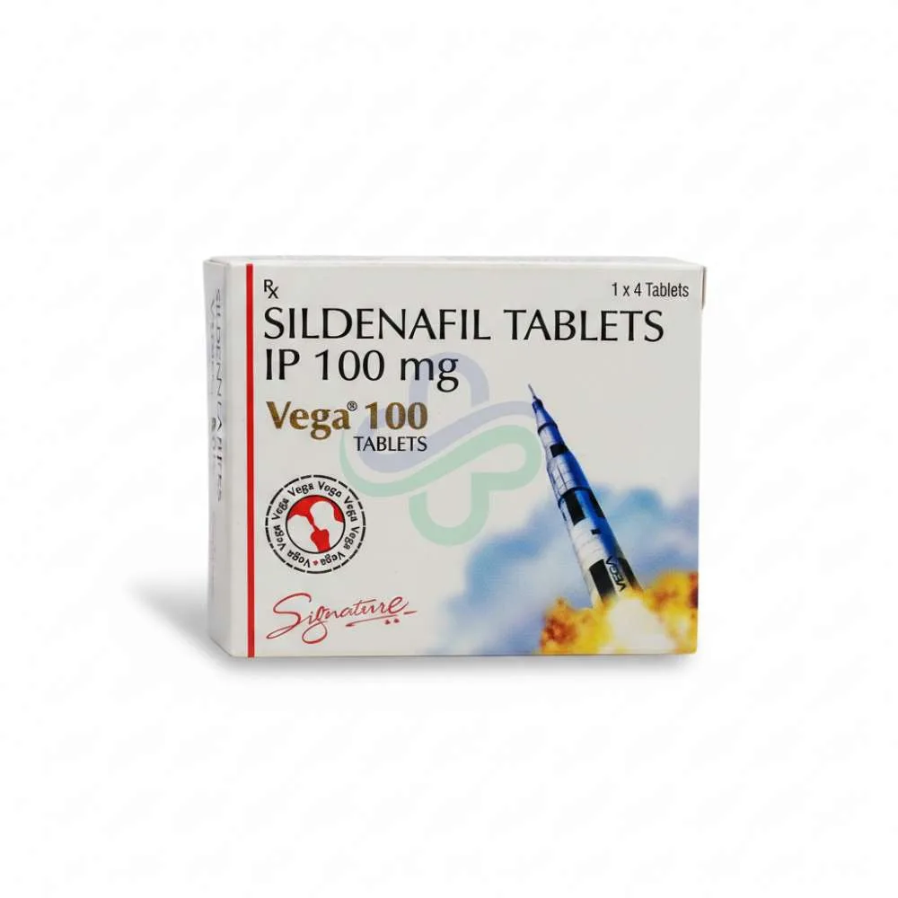 Vega 100Mg Tablet — Sildenafil 100Mg 100Mg
