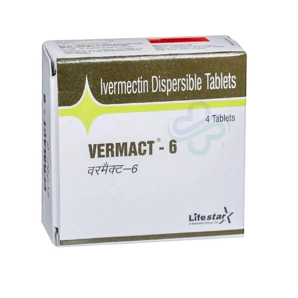 Vermact 6mg Tablets — Ivermectin 6mg