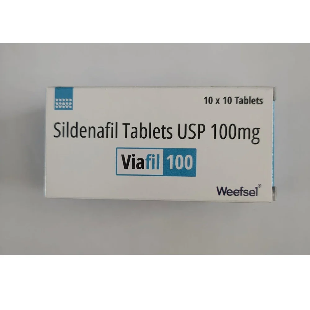 Viafil 100mg Tablet — Sildenafil Citrate 100 mg