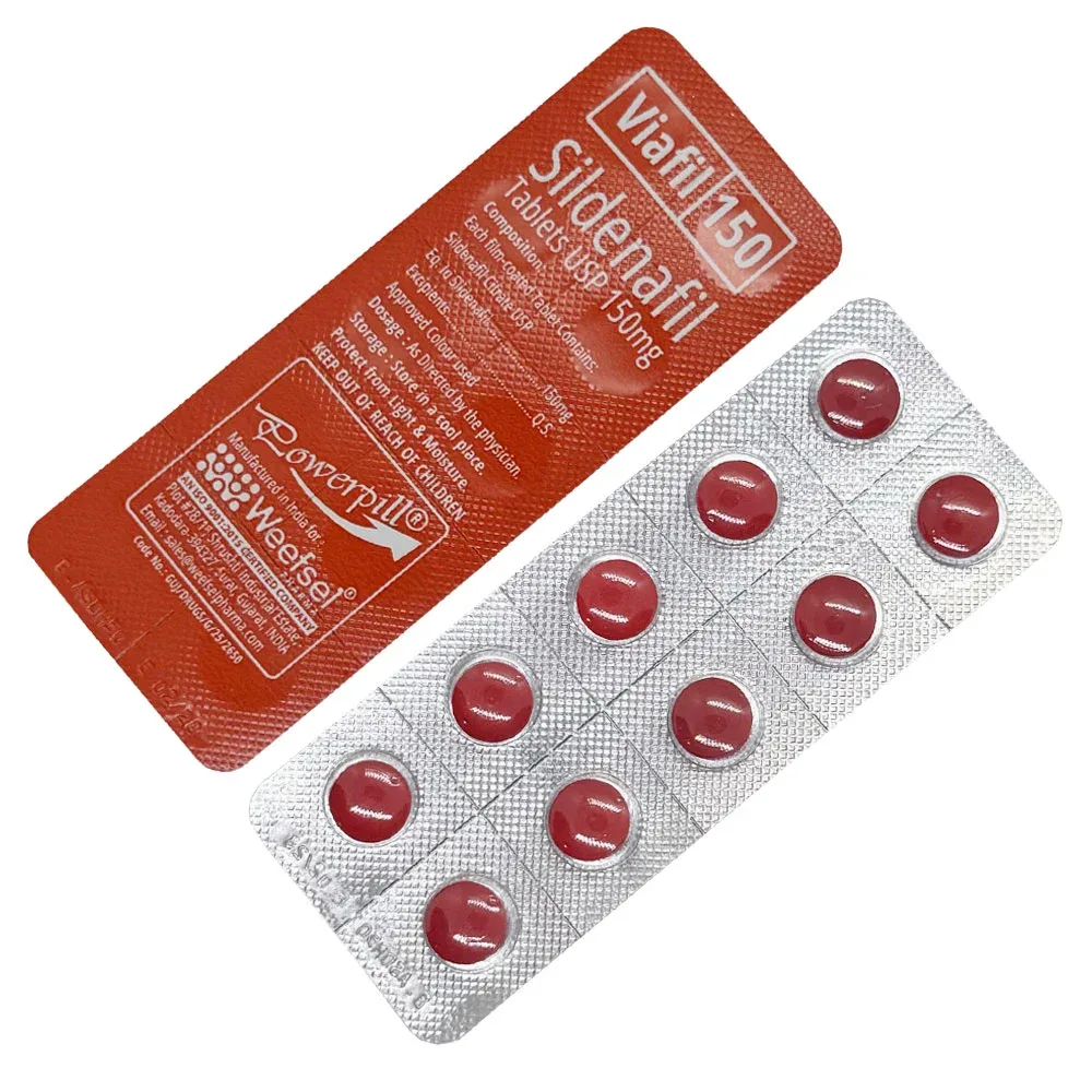 Viafil 150mg Tablet — Sildenafil Citrate 150 mg view 3