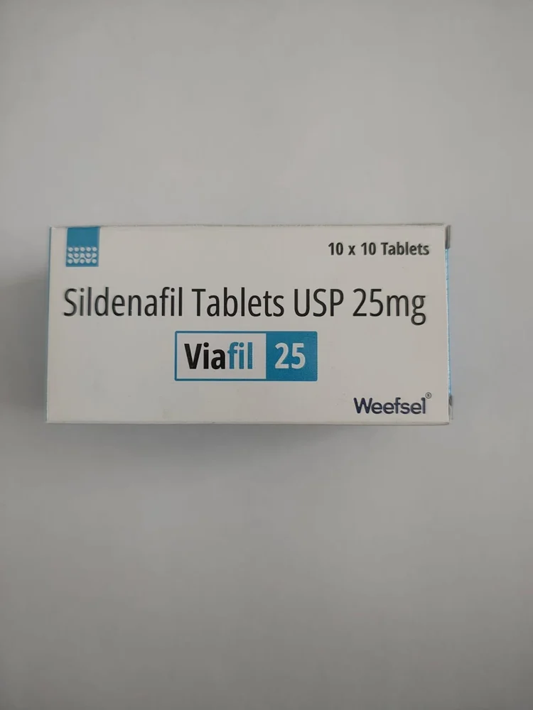 Viafil 25mg Tablet — Sildenafil Citrate 25 mg