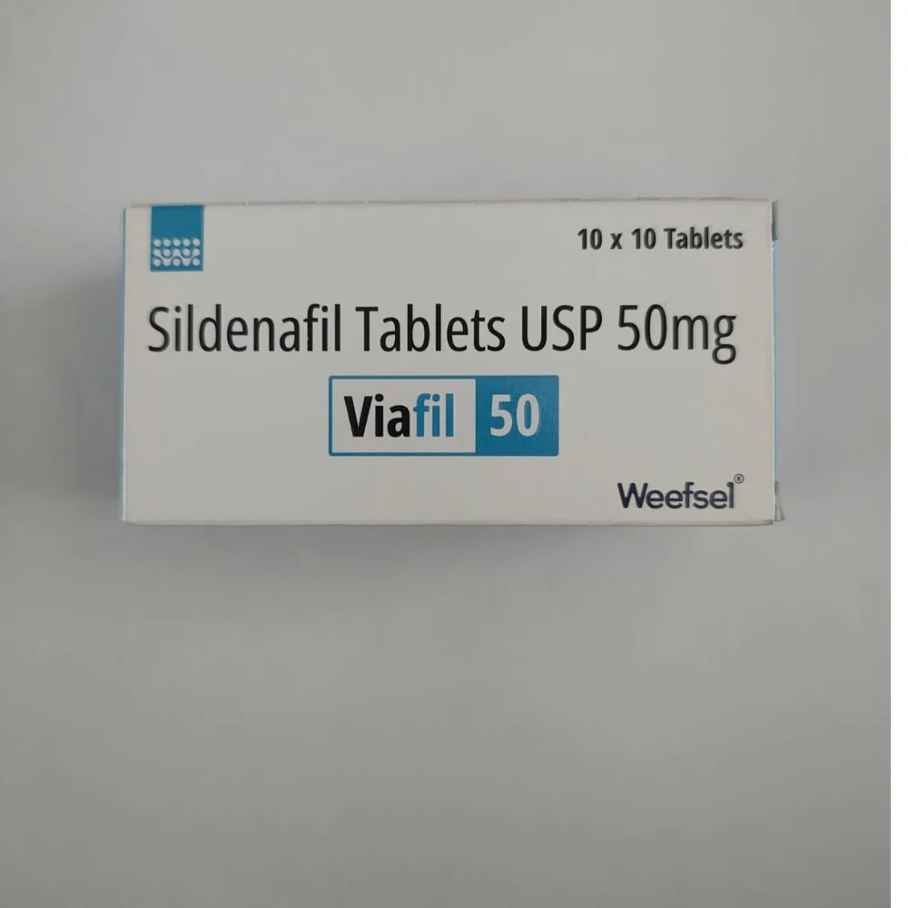 Viafil 50mg Tablet — Sildenafil Citrate 50 mg